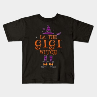 I'm The Gigi Witch Group Halloween Costume Kids T-Shirt